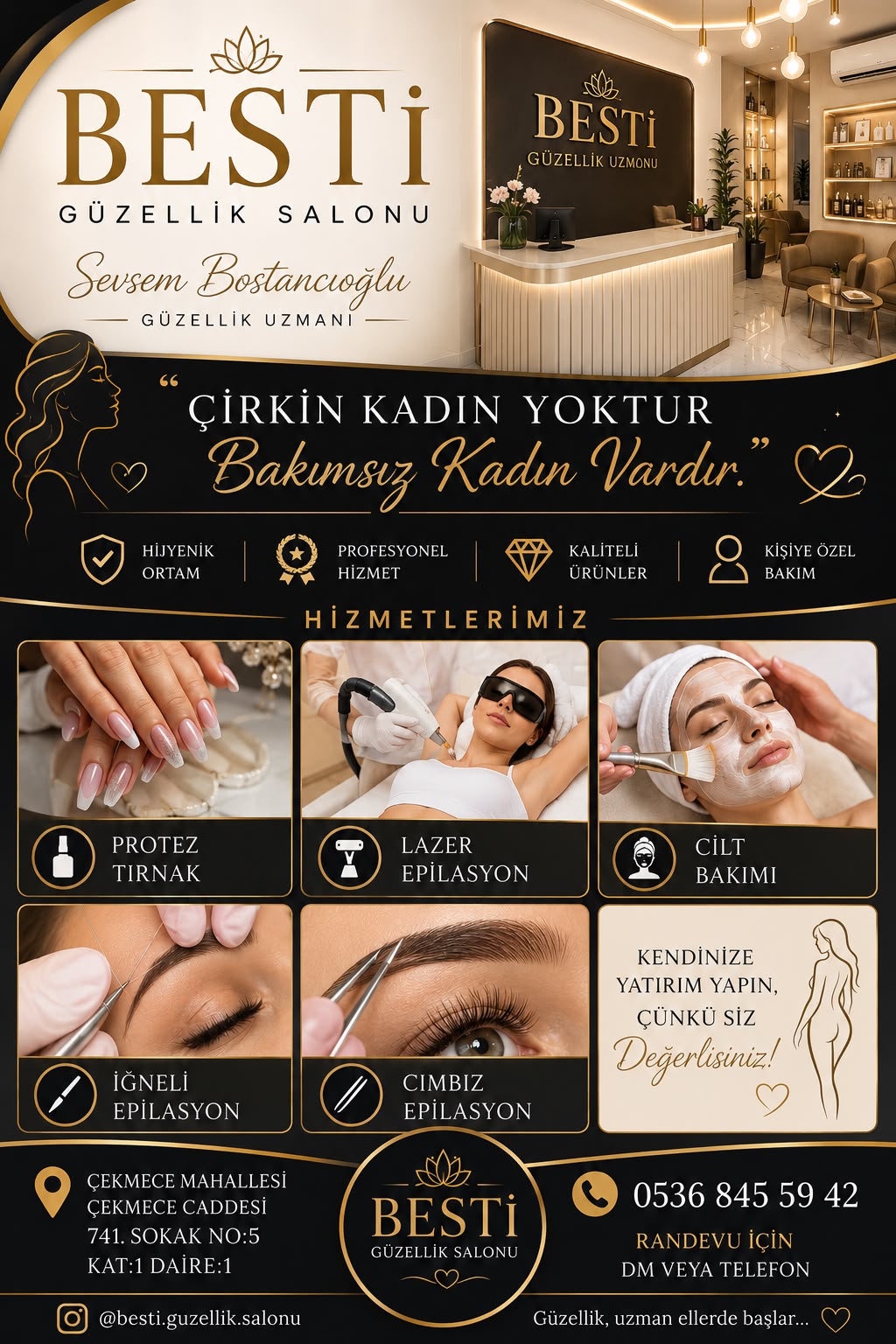 Salon çalışması